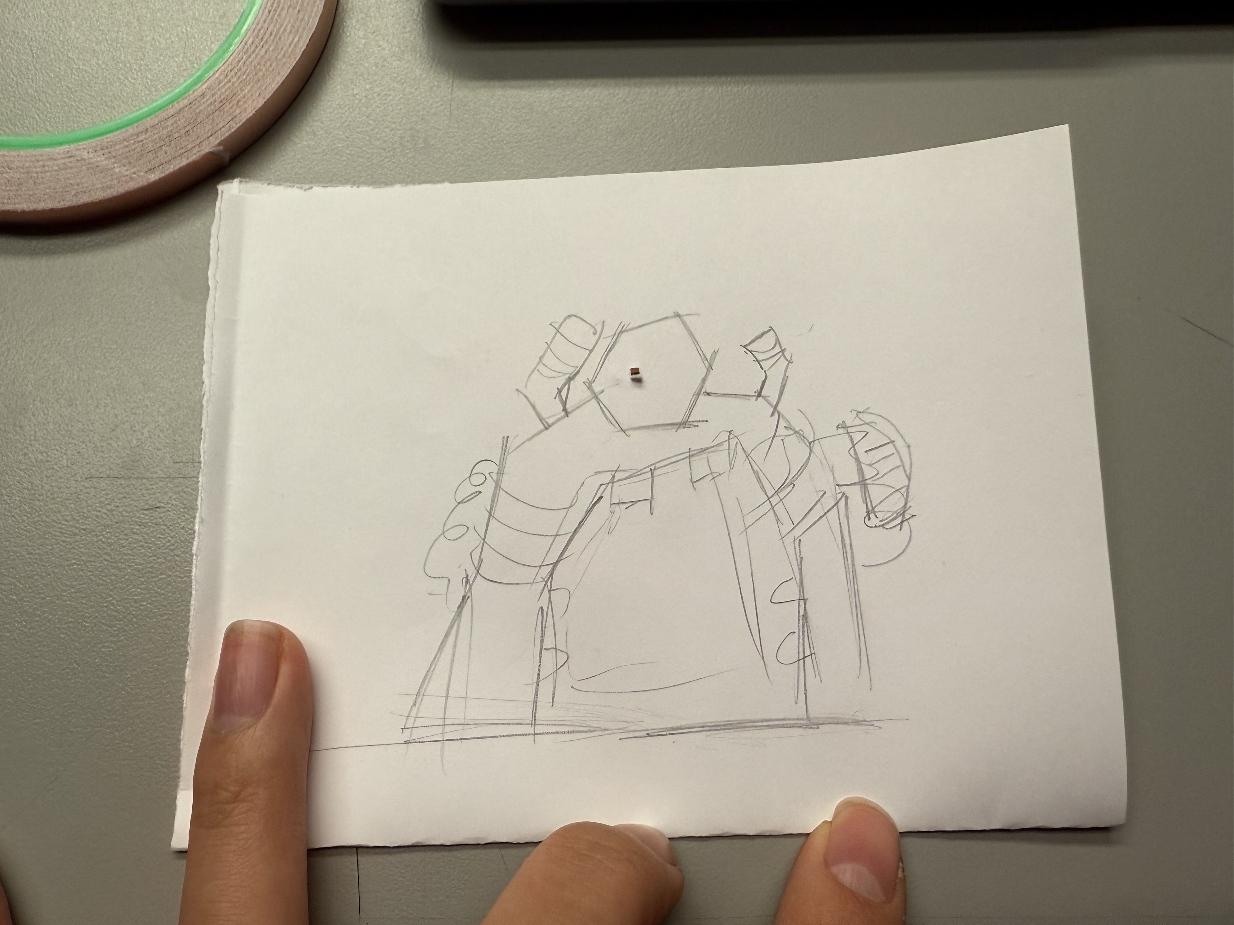 Printing Pod design with LEDs off