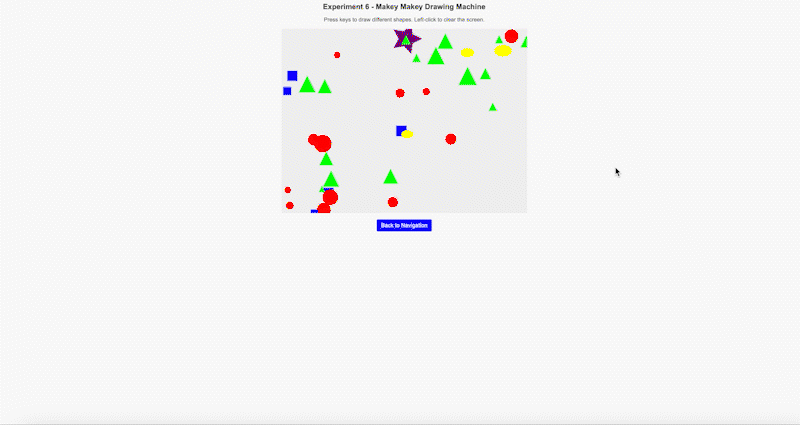 A reaction-based game using Makey Makey for input.