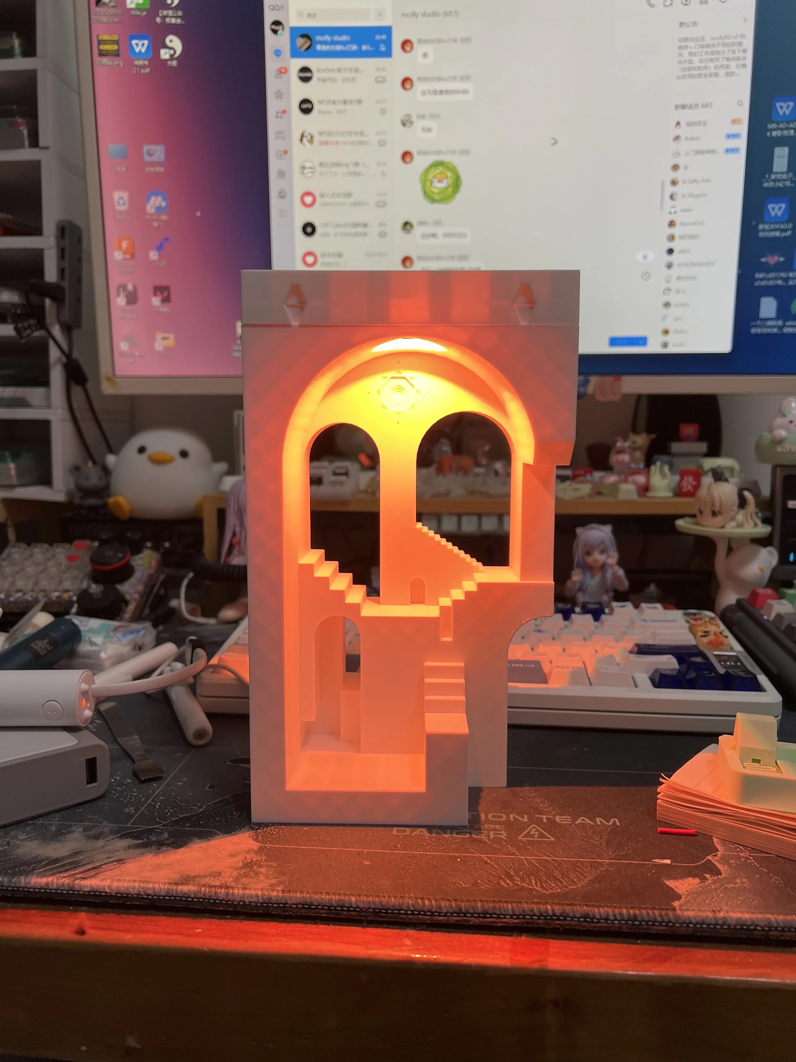 Warm/orange tier test