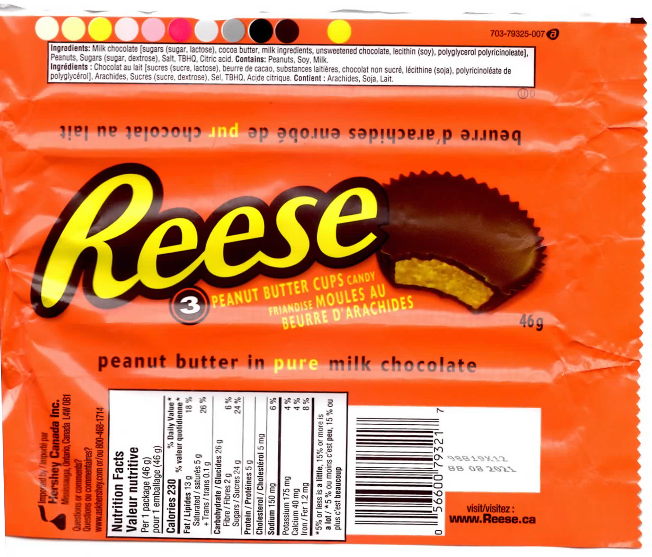Reese Candy Wrapper